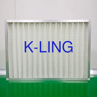 Pré-filtro G1-G4 de eficiência com queda de pressão de 0,2" WG