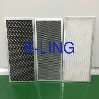 Pré-filtro G1-G4 de eficiência com queda de pressão de 0,2" WG