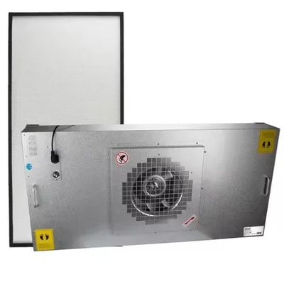 Classe 100-1000 Unidade de filtro de ventilador de purificação em aço revestido em pó e prata para máxima eficiência