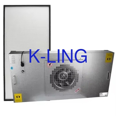 Classe 100-1000 Unidade de filtro de ventilador de purificação em aço revestido em pó e prata para máxima eficiência