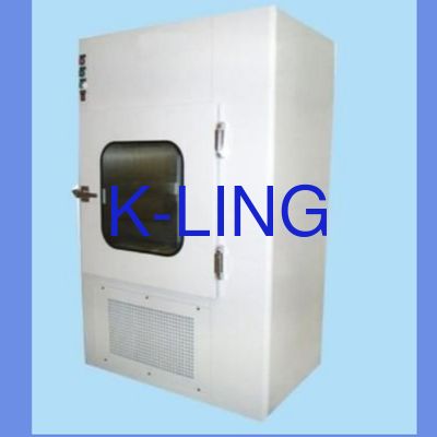 Caixa de Passagem para Sala Limpa com Tempo de Chuveiro de Ar Ajustável, Capacidade de 50L, Personalizável para Ambientes Controlados