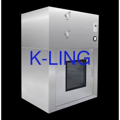 Fluxo de ar 0,45 m/s ± 20% Equipamento de sala limpa com sistema de controlo PLC e classificação de purificação ISO5 Classe A