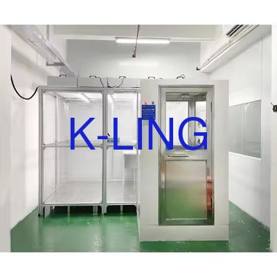 Módulo de material de estrutura de alumínio Sala limpa Solução ideal para operações de sala limpa