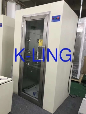 Duche com ar de aço inoxidável 304 para prevenção controlada da contaminação de salas limpas