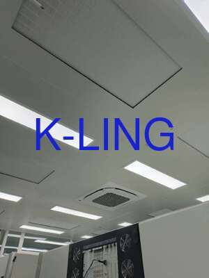 Instalação e desmontagem rápidas Sala limpa de parede macia com filtração Hepa 99,99%@0,3um E Sala limpa modular de aço revestido com pó