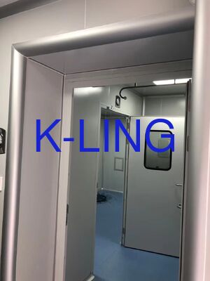 Sala limpa modular com nível de ruído inferior a 65 dB e luz de purificação superior a 300 lux para as normas da classe 1000/ISO5/ISO6/ISO7
