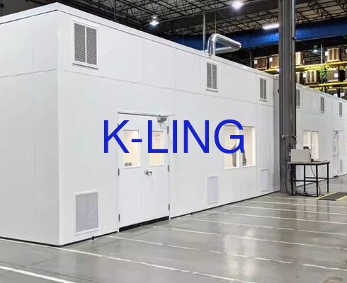 Manufacturing Plant Clean Booth Laminar Flow Booth Ideal for Electronics Pharmaceutical and Medical Device Production