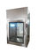 Passagem de sopro automática do chuveiro de ar dos SS através da caixa para a sala de limpeza