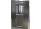 chuveiro de ar da sala de limpeza 750w com tamanho customizável de aço inoxidável de 304 armários