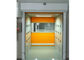 Sistema de controlo do PLC da microeletrônica do chuveiro de ar da sala de limpeza da porta do obturador de rolamento do PVC