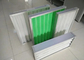 O ar plissado verde do painel filtra o filtro de meios do poliéster da eficiência de G1 G3