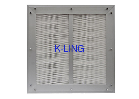 Filtro substituível do DOP Mini Pleat HEPA do quarto desinfetado com Hood For Food Beverage Factory