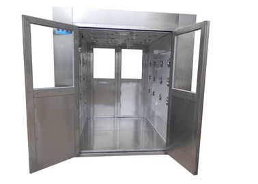 Quarto desinfetado eletrônico de chuveiro de ar do bloqueio com o painel de controle automático do sopro e do Lcd