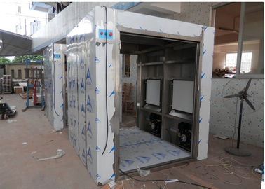 Passagem de aço inoxidável/túnel do chuveiro de ar com sistema de controlo da microeletrônica