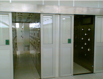 Chuveiro de ar do laboratório animal inteligente/quarto desinfetado do semicondutor com a porta automática da corrediça