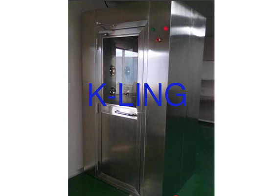 Armário dobro do chuveiro de ar da sala de Cleam da pessoa com painel LCD da cor