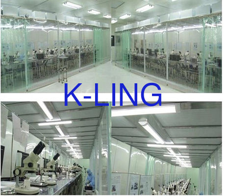 Sala limpa de parede macia de alta umidade com parede de filme de PVC e cabine de fluxo laminar de tamanho personalizado