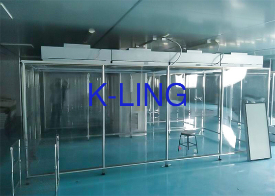 Cabine de fluxo laminar personalizável para laboratório Velocidade do vento 0,3-0,5 m/S Iluminação ≥ 300 Lux