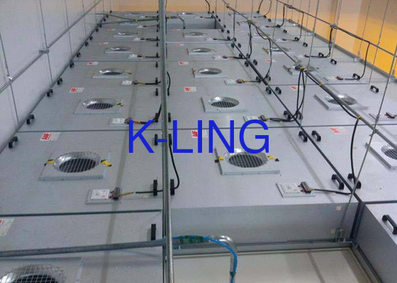 Nível de ruído baixo 45 DB Unidade de filtro de ventilador de cogumelos para ventilação de salas brancas