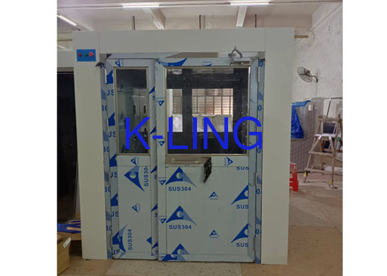 Luz LED Tunel de chuveiro de ar personalizado com sistema de bloqueio e filtro HEPA