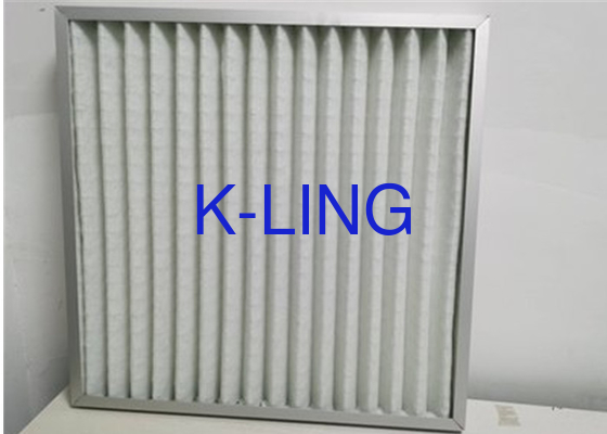 Eficiência Filtro de purificador de ar de painel plissado 46mm/96mm G4 Porosidade de 5um