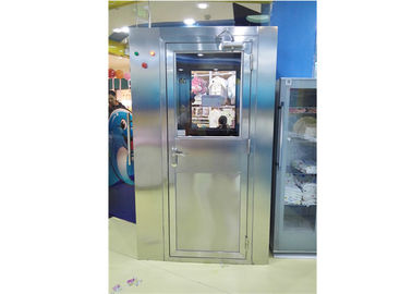 Banheiro com chuveiro antiestática do ar SUS304 para a fábrica 1300 * 1000 * 2180mm do semicondutor