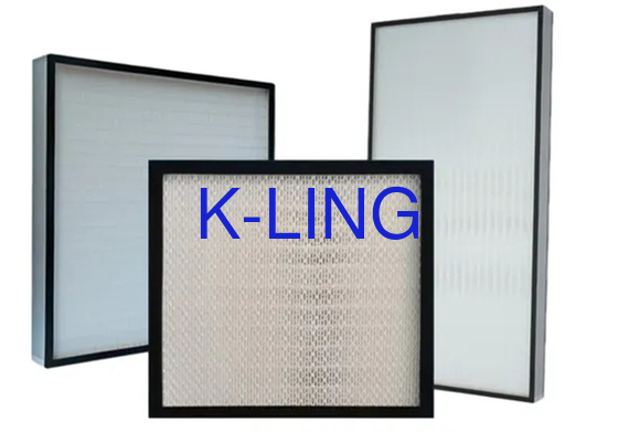 Mini-Pleats H13 Filtro de Ar para 300 pés cúbicos por minuto de fluxo de ar
