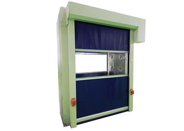 Chuveiro de ar da sala de limpeza da classe 100 com filtro de HEPA e porta do rolamento