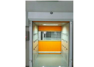 Quarto desinfetado personalizado de chuveiro de ar de 1 - 4 pessoas com filtro de HEPA e porta do rolamento