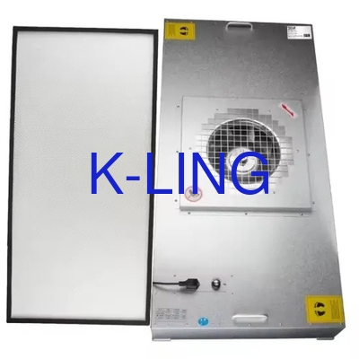 SS304 Unidade de filtragem de ventilador centrífuga para filtragem óptima de ar em ambientes críticos