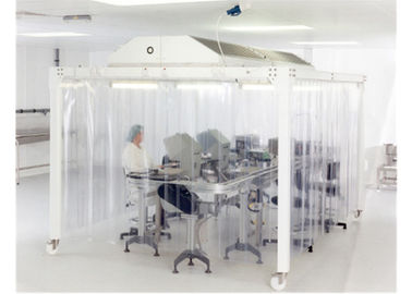 Sala de limpeza modular de Softwall do laboratório do fã de EBM/quarto desinfetado classe 10000 do hospital