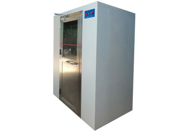 Chuveiro de ar da sala de limpeza do sopro/casa de banho com chuveiro automáticos do ar com a porta de balanço do bloqueio