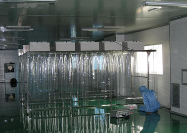 Cabine da sala de limpeza de Softwall do móvel da classe 1000 para a indústria de bebidas do alimento