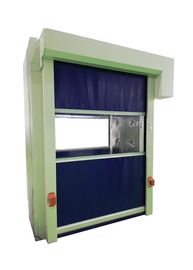 Túnel rápido customizável do chuveiro de ar da porta do rolamento do PVC para o quarto desinfetado da classe 1000