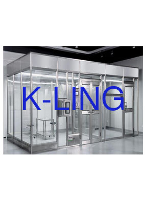 Sala de limpeza destacável e móvel de Softwall com unidade de filtro do fã de Hepa