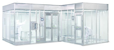 a classe 10000 de 220V 50HZ pré-fabricou o quarto desinfetado modular para o conjunto da eletrônica