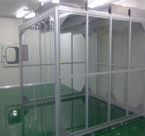 Tamanho personalizado do quarto desinfetado de Softwall do projeto do ISO 5-9 para produtos eletrônicos