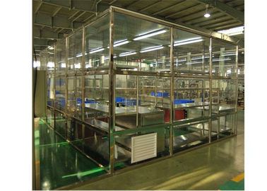 Cercos do quarto desinfetado de Softwall do quadro do SUS 304 para a fábrica farmacêutica