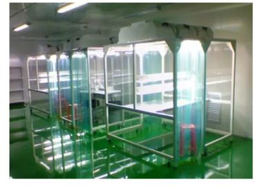 Sala de limpeza dinâmica de Softwall da porta da cortina do PVC para o equipamento médico