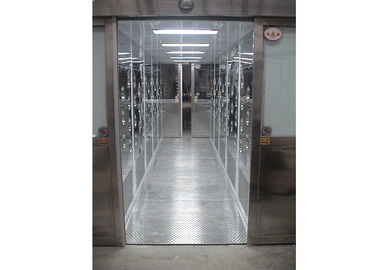 Túnel farmacêutico do chuveiro de ar do quarto desinfetado com sistema de controlo modular da emergência