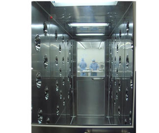 Lado personalizado do túnel três que funde o chuveiro de ar do quarto desinfetado para industrial médico