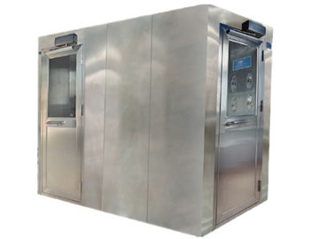Laboratório inoxidável do quarto desinfetado de chuveiro de ar de Steeel do HEPA-filtro da eficiência elevada