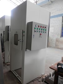 Passagem do quarto desinfetado do sistema de controlo do PLC através do estojo compacto com linha do transporte