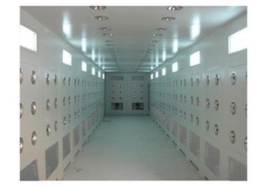o túnel do chuveiro de ar de 30 m/s para bens pulveriza armário de aço revestido do SUS