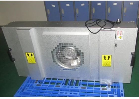Unidades de filtro modulares FFU do fã do quarto desinfetado com filtro de HEPA e de baixo nível de ruído