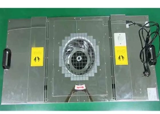 Unidade de filtro de aço inoxidável do fã do armário 0.8m/S 97pa H14