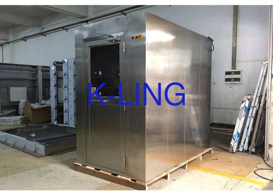 Casa de banho com chuveiro de aço inoxidável do ar SUS304 com o filtro de H13 HEPA