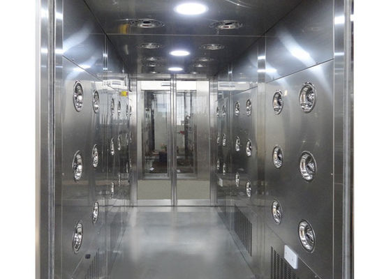 Chuveiro de ar automático da sala de limpeza da indução 30m/Sec de aço inoxidável