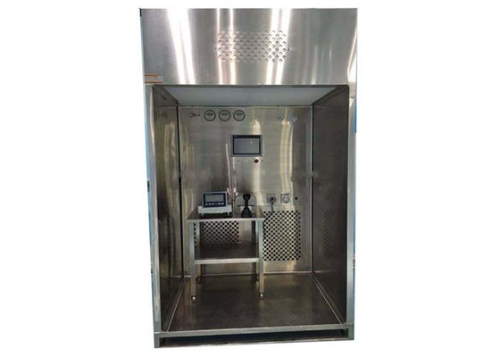 Pressão negativa da certificação do CE que pesa a sala/que dispensa o SUS 304 da cabine