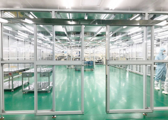 Facilidade do quarto desinfetado 1000 modular do quadro do SUS 304 da classe/quarto desinfetado de Softwall